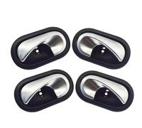 Manijas interiores coche Compatible Con Twingo II 2007 2008 2009 2010 2011 Para Thalia II 2008 2009 2010 2011 2012 2013 Manijas Interiores De Puerta 8200028487 8200028486(4 Pcs Kit)