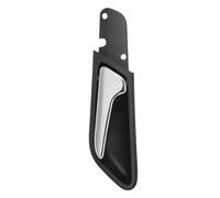 Manijas interiores coche Manija Interior Puerta Delantera Izquierda Derecha A1697600961 A1697601061 Para Mercedes Para Benz Clase AB W169 A160 A180 A200 Cubierta manija puerta(Delantero a la izquierda