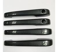 Manijas Interiores Coche Para VW G&olf MK1 MK2, Accesorios Exteriores Cromados, Juego De Cubierta De Manijas De Puerta, Embellecedor De Manija(4)