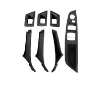 Manijas interiores Compatible Con 5-Series F10 2010 2011 2012 2013 2014 2015 2016 2017 Cubierta Embellecedora Manija Panel Puerta Interior Coche