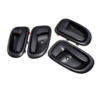Manijas Interiores de Puerta de Coche, Color Gris, Delanteras, traseras, derechas e izquierdas, para Toyota Corolla (1993, 1994, 1995, 1996, 1997, 4 Unidades)