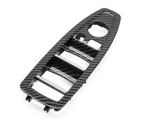 Manijas Interiores Embellecedor Panel Interruptor Elevalunas Puerta Interior Coche Para Serie 1 3 4 F20 F30 F31 F34 F36 51417289346 (Model a Driver Door)