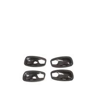 Manijas interiores Interior del coche manija de la puerta Tazón Decoración Cubierta Protect Sticker Interior Accesorios Para BMW Serie 5 E60 2004-2010(2006-2010,A)