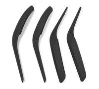 Manijas Interiores Para Coche Para B&MW X1 E84 2010 2011 2012 2013 2014 2015 2016 LHD RHD Juego Molduras Para Manija Puerta Interior 51412991775L 51412991776R(Black 4pcs Set)