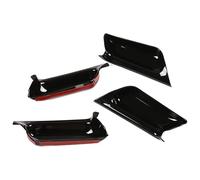 Manijas Interiores Para Coche Para Land Para Rover Para Freelander 2 2007-2015 ABS Negro Manija Interior Puerta Lado Izquierdo Derecho Cubierta Decorativa Coche
