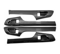 Manijas Interiores Para Coche Para T&oyota Para Highlander 2021 2022 Reposabrazos Interior Coche Manija Ventana Puerta Cuenco Decoración Pegatina Cubierta(2)