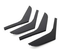 Manijas Interiores Para Coche Para VW Para G&olf 6 2009 2010 2011 2012 2013 Tiras Protectoras Reposabrazos Puerta Interior Coche 4 Unidades 5K4868039A 5K4868040A(4pcs Black)
