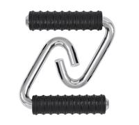Manijas para barra de tracción - Accesorio ligero en forma de C | Mangas para bandas elásticas - para entrenamiento de puños para hombres y mujeres en gimnasio mancuernas barra de tiro en cuclillas