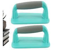 Manijas para flexiones de piso, barra de ejercicios ergonómica, diseño portátil de tamaño completo para entrenamiento de fuerza, construcción suave antideslizante, equipo de fitness multiusos, accesor