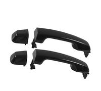 Manijas Puertas Exteriores Para Toyota Prado Land Cruiser FJ150 4Runner Lexus GX460 2010-2012 2013 2014 2015 2016 2017 Manija De Puerta Trasera Izquierda Y Derecha Cromada UOEMCRTB(2pcs Primed Black)