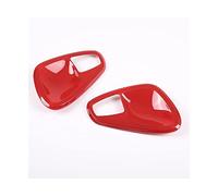 Manijas Puertas Interiores Para Inteligente Para Dos 451 2009-2014 Cubierta De La Manija De La Puerta Interior Del Coche Pegatinas Del Marco Del Tazón De La Puerta Del Ajuste(A Inner Handle-Red)