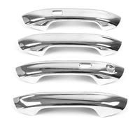 ManijasExteriores Puertas Automóvil Para SEAT Para Leon Manija Puerta Coche Inteligente Un Solo Orificio Y Doble Resistente A Arañazos Accesorios Modificación Protector Compatible Con(Electroplating)