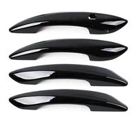 ManijasExteriores Puertas Automóvil Para Sonata DN8 2020-2023 Manija De Puerta Coche Sin Agujeros Taza Resistente A Arañazos Accesorios Modificación Protector Anti Compatible Con(1 Smart Bright Black)