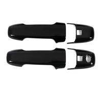 ManijasExteriores Puertas Automóvil Para Wigo 2 Volante A Derecha Manija Puerta Inteligente Un Solo Orificio Doble Antiarañazos Modificación Impacto Accesorios Protector Compatible Con(2 Doors Bright