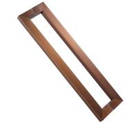 Manilla De Acero Inoxidable for Puertas, Manillas Empujar-tirar De Cristal, Duraderas, Fáciles De Instalar, Adecuadas for Puertas Domésticas, De Hoteles(Rose Gold,43.8cm/17.2in)