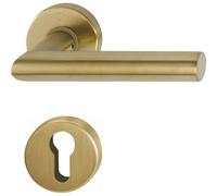 Manilla de puerta Amsterdam 125 mm con juego de picaportes y llaves