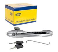 Manija Delante, izquierda cromo/negro 350105021600 MAGNETI MARELLI para ABARTH