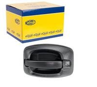 Manilla de puerta con cilindro de cierre (1 pieza) plástico negro maletero