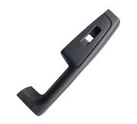 Manilla de Puerta Interior Negra, Marco, Carcasa, Cubierta de Interruptor, Panel embellecedor Compatible con Skoda Superb MK2 2007-2014 3T0867161 (Trasera Izquierda - 1 Unidad)