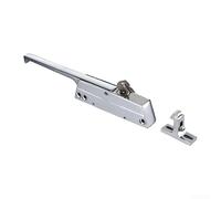 Manilla de Puerta para Aleación de Zinc Asa Lateral Ajustable con Muelle para Equipos de Cocina Plata 1