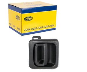 Manilla de puerta sin cilindro de cierre (1 pieza) plástico negro lateral dch.