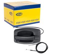 Manilla de puerta sin cilindro de cierre (1 pieza) plástico negro puertas laterales Magneti Marelli