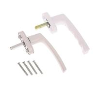 Manilla de ventana con cierre, Manija de puerta ventana abatible, reemplazo push-pull, cerradura rotación apertura interna AB(A)