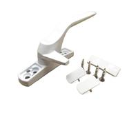 Manilla de ventana Manija de puerta y ventana acero plástico grueso, manija, cerradura antigua, hebilla, siete caracteres(Left)