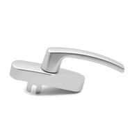 Manilla De Ventana Puertas de pared de cortina abiertas interiores planas interiores de aleación de aluminio/accesorios de Hardware for ventanas, manija de arco de horquilla de cambio, manija de venta