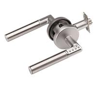 Manilla electrónica para puerta tesa ASSA ABLOY CODE HANDLE con teclado, derecha, cromada