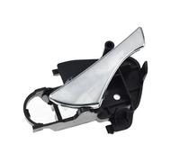 Manilla Exterior Coche Para Daewoo Para Nubira 2.0L 1999-2002 Manija De Puerta Interior Delantera Izquierda O Derecha Negra Cromada 96308042 96308043 Tiradores Exteriores Coche(Inside Front Right)