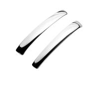 Manilla Exterior corrediza para Puerta de Coche Cubierta Protectora contra arañazos embellecedor Cromado de Acero Inoxidable 304 para Smart 451 y Fortwo.