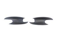 Manilla Exterior corrediza para Puerta de Coche R171 SLK Clase 2004 2005 2006 2007 2008 2009 2010. Cubierta embellecedora de manija de Puerta de Carbono. Estilo Adhesivo.