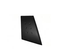 Manilla Interior Coche Para Aygo 2005-2014 Hebilla Puerta Cubierta Mano Base Reposabrazos Manija Interior Gris O Negra(Right Black Cover)