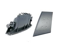 Manilla Interior Coche Para Peugeot 107 2005-2014 Hebilla Puerta Cubierta Mano Base Reposabrazos Manija Interior Gris O Negra(Gray LH Cover Base)