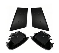 Manilla Interior Coche Para Peugeot 107 2005-2014 Hebilla Puerta Cubierta Mano Base Reposabrazos Manija Interior Gris O Negra(Black 4 PCS)