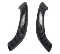 Manilla Interior Coche Para X1 Para X2 F48 F49 51417417513 Manija De Puerta Interior Coche Panel Reposabrazos Tirador 2/4 Uds(Fiber texture 2pcs)