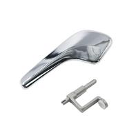 Manilla interior Para Opel Para Corsa D 2006-2014 13297814 13297813 Puertas Izquierda Derecha Manija Puerta Interior Plástico Inoxidable Chapada En Aluminio(Izquierda)