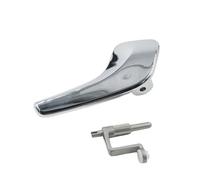 Manilla interior Para Opel Para Corsa D Puertas Izquierda Derecha 2006-2014 13297814 13297813 Manija Puerta Interior Plástico Inoxidable Chapada En Aluminio(bien)