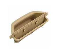 Manilla Interior Para X3 Para F25 Para X4 F26 2010-2016 Tirador Del Panel Del Reposabrazos De La Puerta Interior Manija Interior Del Coche Moldura De La Cubierta De Cuero(LHD-Beige)