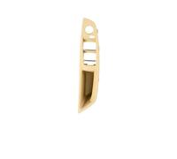 Manilla Interior Puerta Delantera Trasera Para BMW F10 F11 5 Series 2010-2017 LHD Tirador Puerta Interior Reposabrazos Panel Embellecedor Sin Espejo Manijas puertas interiors coche(LHD Beige)