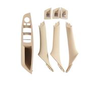 Manilla Interior Puerta Delantera Trasera Para BMW Serie 5 F10F11 Izquierda Y Derecha Manijas Puerta Interior Coche Interruptor Ventana Lateral Conductor(RHD Beige)