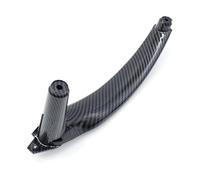 Manilla Interior Tirador De Puerta Pasajero Izquierdo Y Derecho, Embellecedor Panel Cubierta Interior Para BMW X5 X6 E70 E71 E72 2007-2013(Carbon Fiber,Right)
