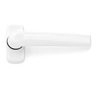 Manilla para Puerta Interior y Exterior - Aluminio - Reversible - Blanco