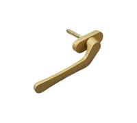 Manilla para ventana, Marco de acero aleación aluminio y manija puerta ventana plegable multicolor izquierda a derecha abierta(Gold,RIGHT OPEN)