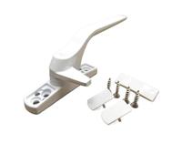 Manilla Para Ventanas Manija de puerta y ventana acero plástico grueso, manija, cerradura antigua, hebilla, siete caracteres(Left)