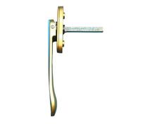 Manilla Para Ventanas Puerta plegable de aleación zinc, manijas finas en forma espada, amplia aplicación, confiable(Gold)