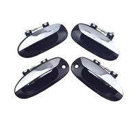 Manilla Puerta Lateral Para Kia Para Carens 2003 2004 2005 2006 Manija Exterior Cromada Para Puerta De Automóvil Delantera Trasera Izquierda Para Conductor Pasajero Derecho(4 Pcs Front Rear Kit)
