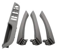 Manilla puerta Para Serie 3 E90 E91 316i 318i 320i 325i 328i LHD Reposabrazos Puerta Izquierda Conductor Tirador Interior Juego Completo(Grey,35.5 High-end)