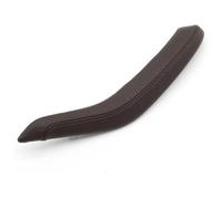 Manilla puerta Para X5 Para X6 F15 F16 2014-2018 Manija Interior Coche Cubierta Exterior Cuero Tirador Las Puertas Pasajero(Moka,Left)